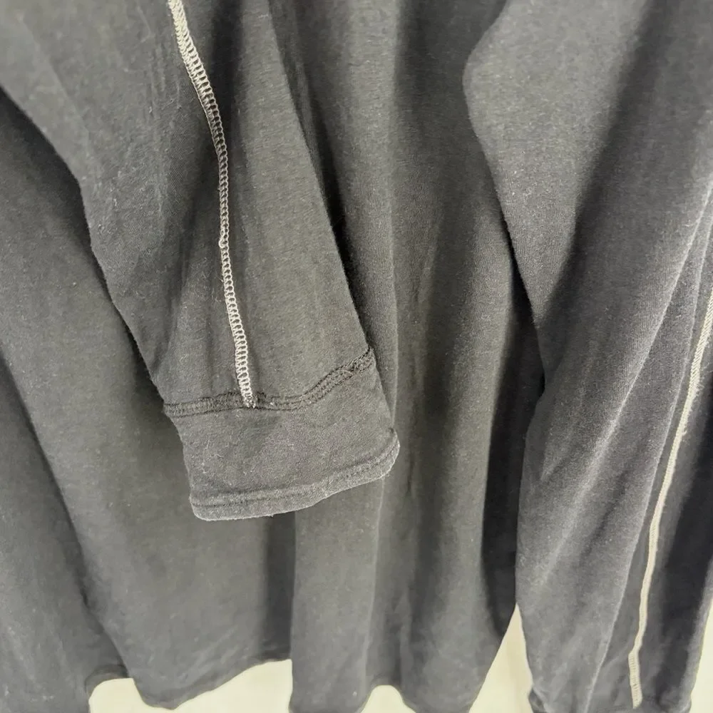 Tasc men’s carrollton quarter zip black lightweight jacket travel size XL